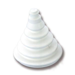 Cable Gaiter Small / Grommet 75mm White (click for enlarged image)
